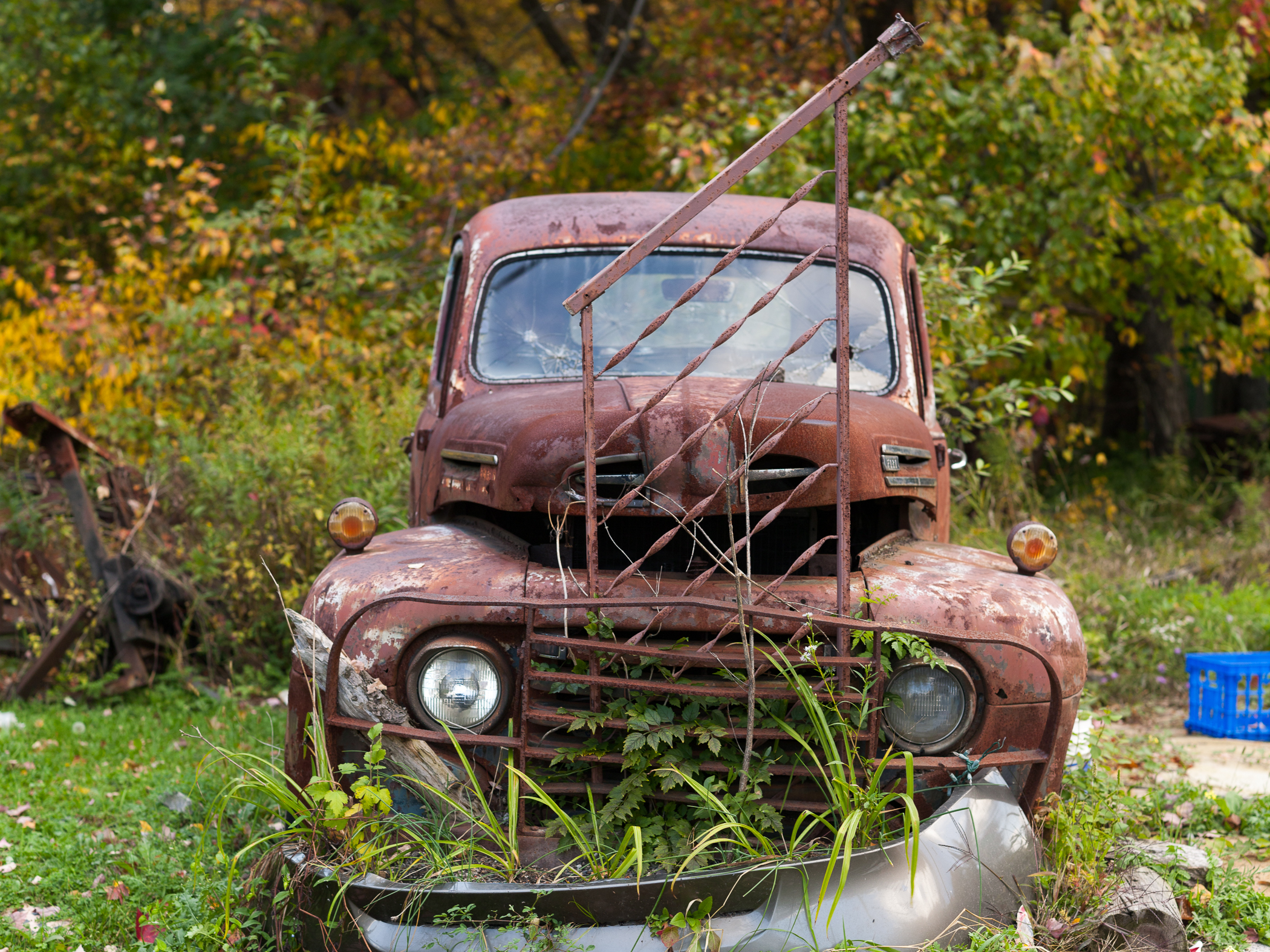 Abandoned-car